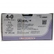 J494H Suture 4-0 Coated Vicryl 18" Undyed Braided P-3 - Box of 36