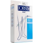 Jobst Relief 15-20 Thigh High Closed Toe Compression Stocking with Silicone Band - Black - Medium
