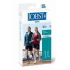 Jobst Sport 20-30 Knee High Closed Toe Compression Socks Black/Grey - Large