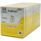 1626G Suture 5-0 Gut Plain 18" Yellow/Tan Virtual Mono PS-3