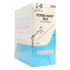 623H Suture 2-0 Silk Perma Hand 30" BLK Braided KS