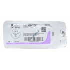 D9733 Suture 0 Coated Vicryl 36" Violet Braided CT-2