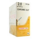 S113H Suture 2-0 Gut Chromic 54" BRN Virtual Mono TIE - Expired