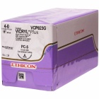 VCP823G Suture 4-0 Coated Vicryl Plus 18" Undyed Braided PC-5