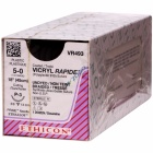 VR493 Suture 5-0 Vicryl Rapide 18" Undyed Braided P-3