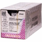 VR497 Suture 3-0 Vicryl Rapide 18" Undyed Braided PS-2
