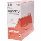 Y415H Suture 4-0 Monocryl 27" Undyed Mono SH