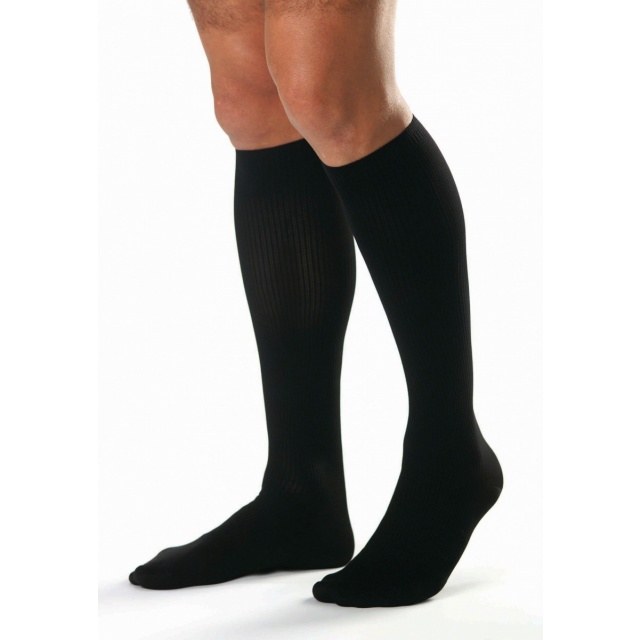 Jobst for Men Classic Mens Supportwear 8-15 Knee High Compression Socks - Large