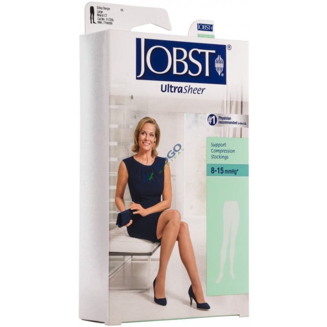 Jobst Ultrasheer 8-15 Waist High Support Stockings
