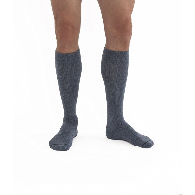 Jobst Activewear 30-40 Knee High Extra Firm Compression Socks Cool Black - Large