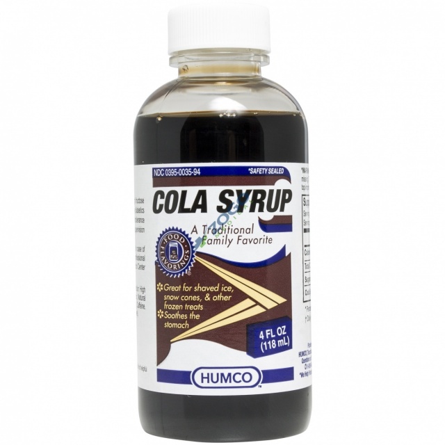 Humco Anti Nausea Cola Syrup 4 oz