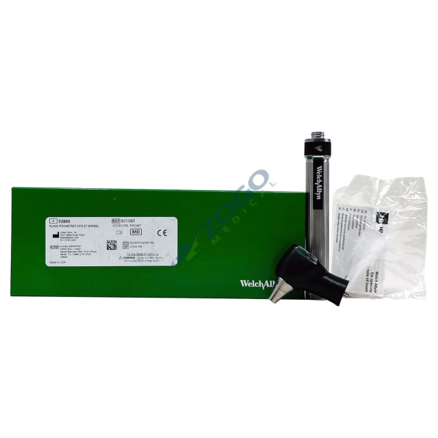 Welch Allyn 2.5v Mini Pocket Otoscope with AA Steel Handle