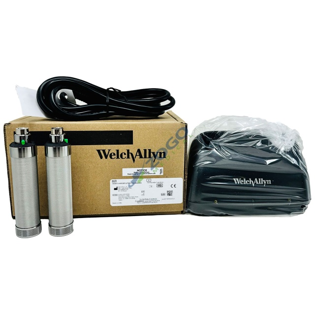 Welch Allyn Universal Desk Charger with 2 Power Handles