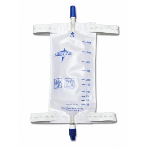 Leg Bags with Comfort Strap and Twist Valve