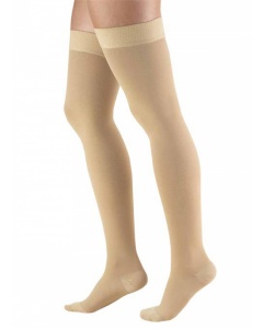 Jobst Relief 30-40 Thigh High Closed Toe Beige Stockings - X-Large