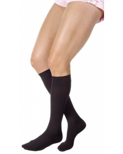 Jobst Relief 20-30 Knee High Closed Toe Stockings Black Medium