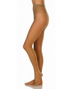Jobst Ultrasheer 15-20 Closed Toe Suntan Moderate Compression Pantyhose Stockings - Medium