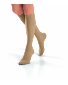 Jobst Ultrasheer 30-40 Closed Toe Knee High Natural Compression Stockings - Medium Short Length
