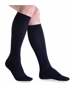 Jobst Travel 15-20 Knee High Compression Travel Socks Black - Size 4