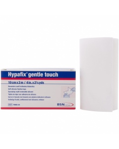 Hypafix Gentle Touch Soft Silicone Tape 4" x 2-1/4 Yards