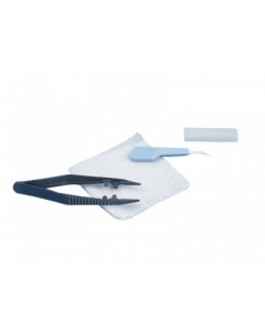 Suture Removal Kits With Stitch Cutter and Posi-Grip Forceps