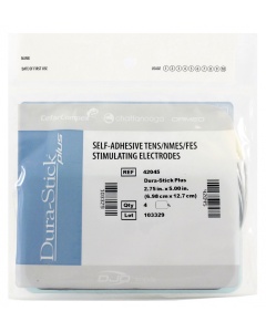 Dura Stick II 2.75" x 5" Rectangle Electrodes