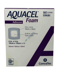 Aquacel Foam Adhesive 4" x 4"