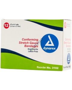 Stretch Gauze Bandages - Non-Sterile