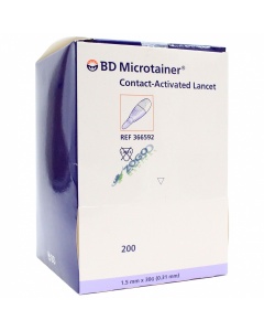 BD Microtainer Contact Activated Lancets