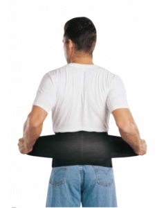 Saunders Work S'Port Back Support Black