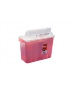 SharpSafety Safety In Room Sharps Containers with Counter Balanced Lid