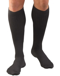 Activa Mens Microfiber Dress Socks 20-30 Compression