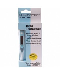 Lumiscope Digital Thermometer - Large Display