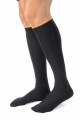 Jobst for Men Casual 30-40 Closed Toe Knee High Compression Support Socks Black - Small