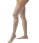 Jobst Relief 30-40 Thigh High Closed Toe Stockings with Silicone Band - Beige - Large