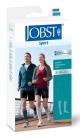 Jobst Sport 20-30 Knee High Closed Toe Compression Socks Black/Grey - Medium
