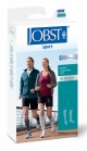 Jobst Sport 20-30 Knee High Closed Toe Compression Socks Black/Grey - X-Large