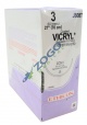 J808T Suture 3 Coated Vicryl 27