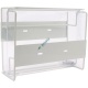 Glove Box Holder Wire Double Vertical Wall Mount